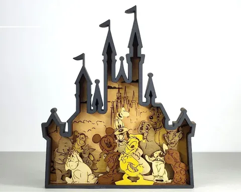 Disney House layered-art product photo