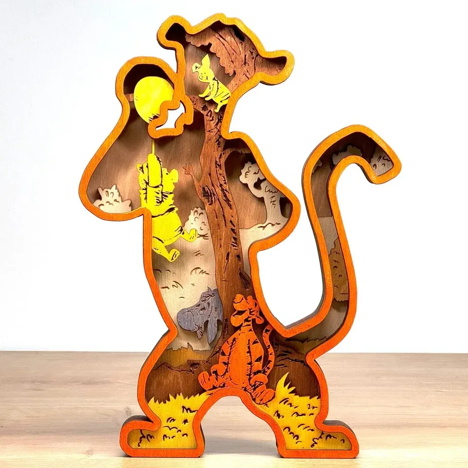 Tigger multi layered wall art