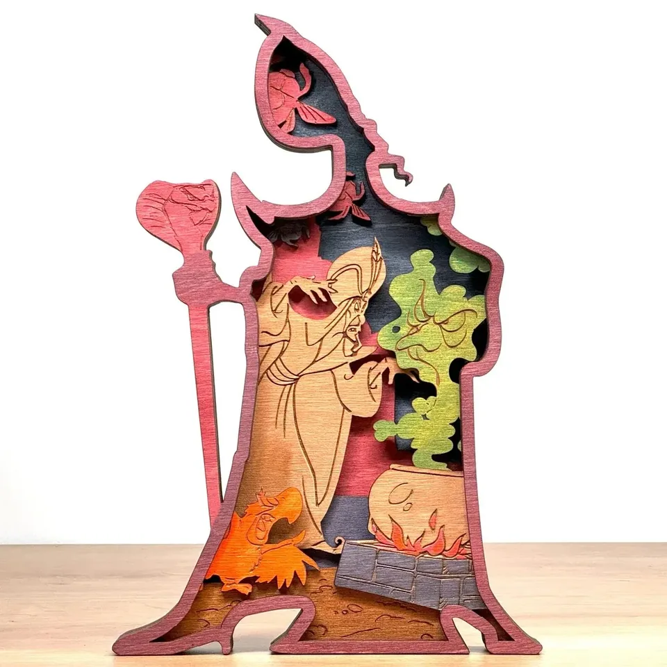 Jafar multi layered wall art