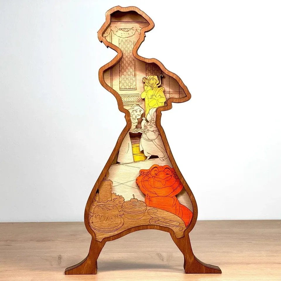 Aladdin multi layered wall art