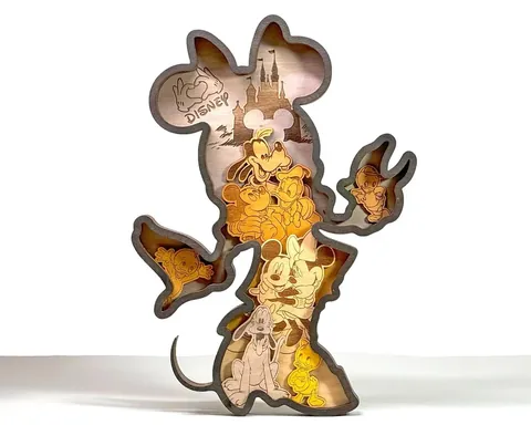 Minnie layered-art product photo