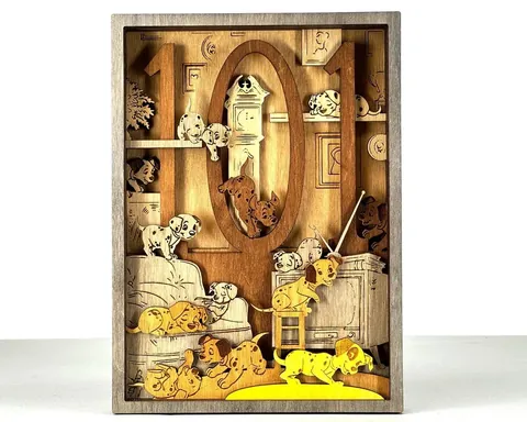 Dolmatians 101 layered-art product photo