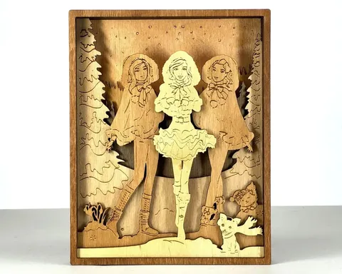 Barbie Winter layered-art product photo