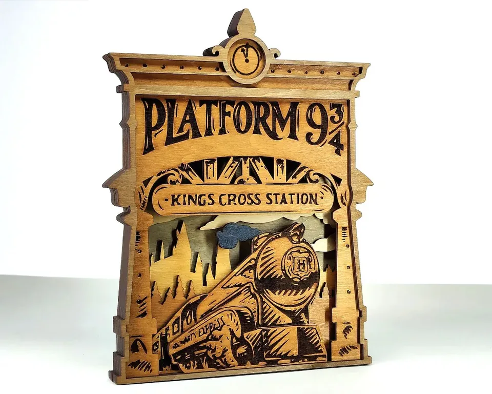 Platform multi layered wall art