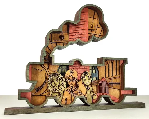 Hogwarts Express layered-art product photo