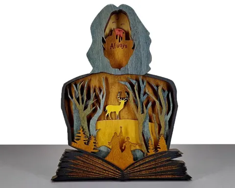 Severus Snape layered-art product photo