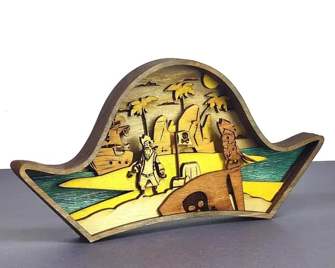 Pirate Hat layered-art product photo