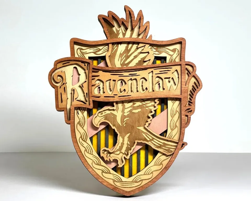 Ravenclaw multi layered wall art