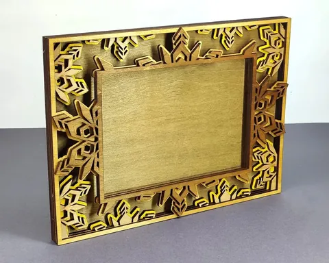 Frame layered-art product photo